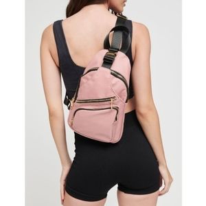 #429 SALE 🛑48 FINAL PRICE Boho Chic Trendy On the Go Sling Backpack